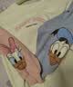 迪士尼（Disney）儿童女童卫衣加绒长袖不倒绒棉质宝宝上衣24冬DB131AA51米白130 实拍图