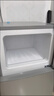 志高（CHIGO）小冰箱迷你小型家用冷藏冷冻两用宿舍出租房用双门办公室电冰箱节能省电 【一级能效】66L银色【三天约一度电】 实拍图