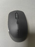 雷柏（Rapoo）M300L 中小手无线/蓝牙多模办公鼠标 人体工学时尚轻音便携 充电锂电池至高约230h续航5档dpi 深灰 实拍图