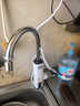 奥克斯（AUX）电热水龙头热水器加热水龙头快速热水变频恒温厨房下进水 【大屏数显】雪山白+漏保插头+万向喷头 实拍图