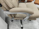 顾全老板椅家用加热按摩 舒适办公椅午休 电脑椅久坐C570H咖纤 实拍图