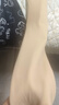 小野和子【杨幂同款】光腿神器双层丝袜女秋冬季加绒保暖肉色打底裤连裤袜 实拍图