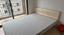 零树实木床双人床简易床1.5m*2m床+10cm椰棕床垫 包安装 JYA-04(套装) 实拍图