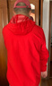 乔丹运动外套男春季连帽防风衣男新年红色夹克三防户外冲锋运动服男 实拍图