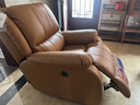 芝华仕（CHEERS）头等舱智能单人沙发客厅小户型电动功能懒人椅芝华士明星椅K621橙 实拍图
