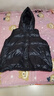 鸭鸭（YAYA）羽绒马甲女外穿秋冬新款情侣男女同款连帽马夹背心羽绒服外套 黑色 XL /175(建议130-145斤) 实拍图