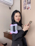 VTT筋膜环筋膜枪腿部瘦肚子神器揉腹仪甩脂腹部腰部全身按摩器抖抖腰带按摩机律动生日礼物国庆中秋节 【数显款-紫】99档调节+红光热敷+深层甩脂 实拍图