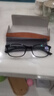普莱斯（pulais）老花镜男士女士德国进口高清晰防蓝光正品老花眼镜8092 黑色200度 实拍图