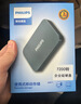 飞利浦（PHILIPS）2TB 移动硬盘 USB3.2Gen1 高速大容量21PD系列 2.5英寸 电脑机械硬盘 兼容Mac 外置存储办公家庭 实拍图