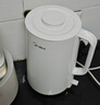 美的（Midea）烧水壶电热水壶电水壶家用 304不锈钢双层防烫全钢无缝开水壶 1500W快速沸腾 1.5L大容量SHM1568 实拍图