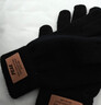 匹克冬季保暖手套防寒针织毛线手套户外骑行电动车防滑可触屏棉手套黑 实拍图