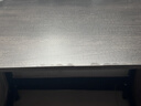 煜柠苑 电脑桌台式家用简约卧室长条桌学生写字学习桌子书台桌办公大桌 加固升级-黑架灰橡木-80*50高74 实拍图