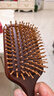 Creative art气垫梳子女按摩梳头皮经络气囊檀木头梳男情人节新年礼物送老婆 实拍图