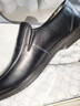 康奈 男鞋牛皮鞋圆头套脚正装男鞋舒适一脚蹬中老年爸爸商务休闲鞋42 实拍图