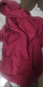优衣库女装男装长绒摇粒绒拉链茄克/长袖外套夹克479611 12 桃红色 L 实拍图
