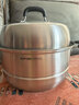 苏泊尔SUPOR 蒸锅汤锅家用不锈钢双层多功能易存储复底汤蒸锅EZ30JBS01 实拍图