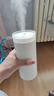 几素桌面加湿器迷你卧室宿舍床头家用空气加湿器车载加湿器无线usb充电便携纯净加湿送女男友生日礼物 白色插电款【4根滤芯+双倍健康加湿】 实拍图