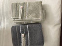 洁丽雅（Grace）纯棉10A级抗菌防螨全棉毛巾男士洗脸毛巾2条装柔软吸水洗澡擦脸巾 实拍图