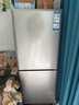 海尔（Haier）「真省电」165L两门小冰箱一级能效风冷无霜黑金净化灰色HC2-165WGHC2E9S9国家补贴 实拍图