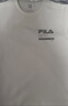 FILA斐乐官方卫衣男子针织长袖套头衫秋冬季简约休闲圆领健身运动上衣 铅粉白-IV L 175/96A 实拍图