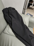 龙牙【补货速抢】寒锋战术软壳长裤秋冬男通勤弹力户外防风寒保暖 极夜黑（修身加强版） 33 175/90B 高175重161-180 实拍图