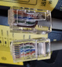 秋叶原（CHOSEAL）超五类水晶头 千兆网络RJ45工程类水晶头 Cat5e网络水晶头 8P8C电脑网线接头100个/盒 QLA50 实拍图