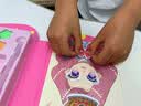 乐爱祥公主化妆包玩具贴纸书DIY手工制作换装3-6岁女童女孩生日圣诞礼物 实拍图
