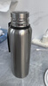保温杯男士316不锈钢全钢保温壶便携泡茶杯大容量茶水分离水杯子 钢本色800ml[智能盖/茶水分离] 实拍图