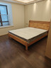 京东京造悦枫实木床 天然橡胶木 双人床原木色1.8×2米 邦尼尔床垫套装 实拍图
