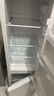 奥克斯150升双开门两门二门养鲜珍珠白冰箱小户型小型家用电冰箱迷你租房办公室节能冰箱BCD-150K187L 实拍图