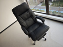 顾全电脑椅人体工学椅真皮办公椅可躺久坐舒适老板椅C570黑皮 实拍图