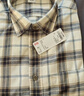 优衣库男女装法兰绒格子衬衫长袖衬衣薄外套481225 481225/30浅米色 2XL 实拍图