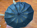 24骨全自动雨伞防紫外线遮阳防晒伞防风防雨防紫外线 梧桐米 实拍图