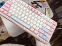 瓦尔基里（VALKYRIE）VK75 客制化机械键盘 三模2.4G/有线/蓝牙 全键热插拔 VK75-幻粉 实拍图