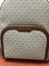MICHAEL KORS  轻奢MK女包JAYCEE双肩包 大号 香草色/橡果棕色 实拍图