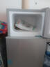 奥克斯（AUX）家用双门迷你小型冰箱 冷藏冷冻保鲜小冰箱 宿舍租房节能电冰箱 【国家补贴】BCD-50K66 旗舰款 银色 实拍图