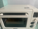 海氏（Hauswirt）四代C40升级款电烤箱家用烘焙背部大风机多功能发酵一体机搪瓷内胆新年礼物 米白色 40L 实拍图