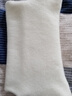 恒源祥羊毛衫女秋冬加厚打底毛衣修身内搭半高领针织衫 白色 M 建议100-110斤 实拍图