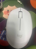 罗技（Logitech）M275鼠标 无线鼠标 办公鼠标 右手鼠标 白色 带无线2.4G接收器 实拍图