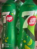 百事可乐七喜7UP 柠檬味 碳酸饮料汽水 550ml*12瓶 整箱装 实拍图
