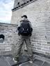 回力（Warrior）旅行背包男超大容量轻便双肩包出差行李包户外登山包女防泼水 大号黑色【独立鞋仓/可登机免托运】 实拍图