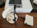 得科（DK）无线直播设备全套无线耳机声卡套装耳麦声卡一体领夹麦克风K歌混响蓝牙伴奏电脑手机通用 M6S卡其白 【单人款】适配苹果15及以上系列 实拍图