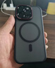 魔杰乐 适用苹果17promax手机壳磁吸充电iPhone16promax手机保护套沙漠色全包防摔软胶肤感磨砂简约轻奢 磁吸黑色【莱卡系列-金属镜头圈】 iPhone15ProMax 实拍图