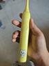 拜尔（BAIR）K7儿童电动牙刷充电式3-6-10-12-16岁以上小孩宝宝小学生男女童软毛声波自动 送孩子 学生款 【限定新色】活力黄 实拍图