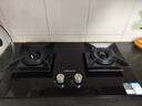 万和【蓝莲花C5L90S】5.2kW天然气猛火65%热效率烟灶联动嵌入式家用煤气双炉具燃气灶 实拍图
