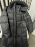 波司登（BOSIDENG）高充绒新款羽绒服女过膝长款90绒泡芙商场同款小富婆遮肉显瘦外套 格雷深灰|8K04-升级色系 S 160/84A充绒量301g 体重约110-120斤（卡码拍小） 实拍图