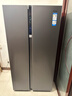 海尔（Haier）盛宴630L对开门冰箱干湿分储一级能效风冷变频超大容量灰色BCD-630WGHSS95SMU1国家补贴 实拍图