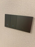 领普E2Pro智能开关mesh2.0自定义屏显按键已接入米家APP语音控制面板 E2Pro智能开关-星空灰-双键 实拍图