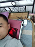 志高颈椎按摩器按摩枕腰部按摩仪按摩枕头颈部肩颈背多功能车载按摩靠垫新年礼物实用生日礼物男女友 旗舰红+正反揉捏+红光热敷+3档力度调节+车家俩用 实拍图