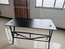 奥伦福特  电脑桌台式家用电竞游戏桌办公书桌简约书房写字桌子 碳纤维纹路单桌-120*60 升级款电竞桌 实拍图